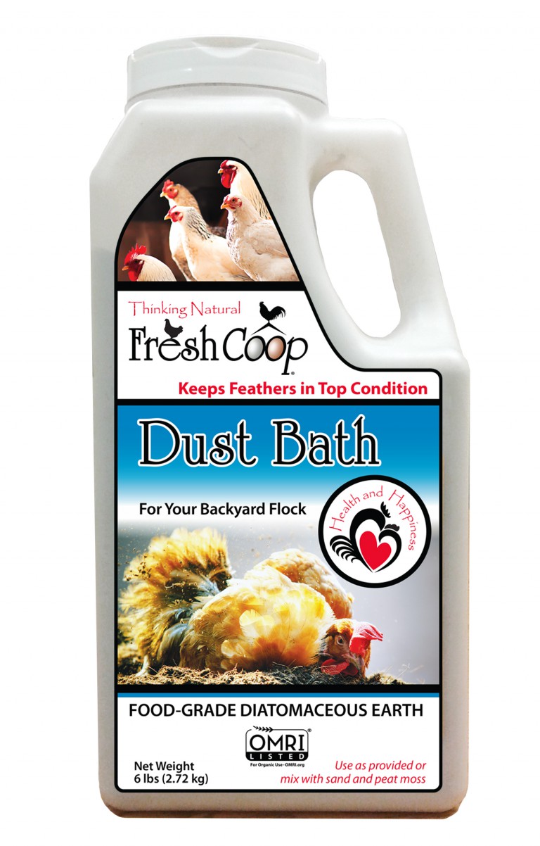 W074 Fresh Coop Dust Bath Jug